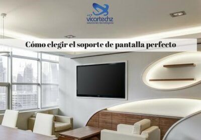 Colgar el televisor en la pared no sólo ofrece comodidad, también amplitud, ya que ganas espacio.