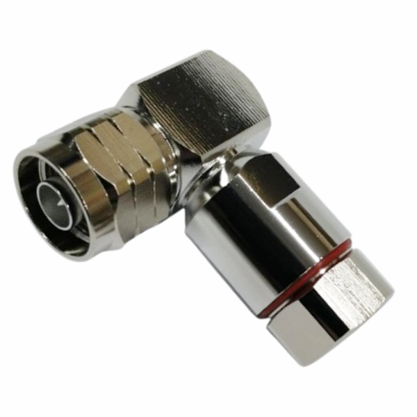 1-2-99B CONECTOR TIPO N MACHO ANGULO 90° CABLE 1/2 FLEX. Marca: VICOM. Referencia: NM-SF1/2-ANG