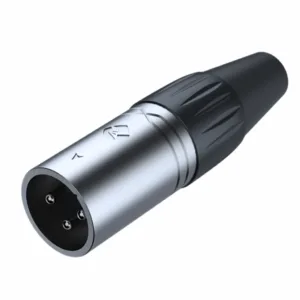 CONECTOR CANON XLR MACHO ROXTONE Referencia: RX3MP-NT