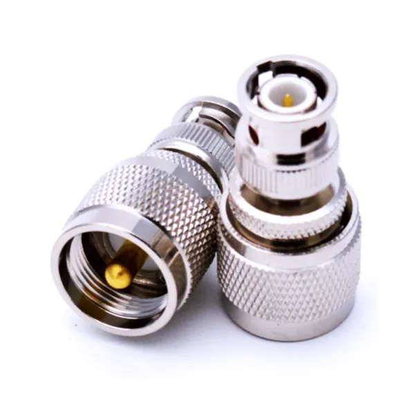 1-2-1 ADAPTADOR PL259 MACHO A BNC MACHO VICOM Referencia: PL259F-BNCM