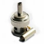 Conector BNC Macho para Cable Minicoaxial Ponchar CONECTOR BNC MACHO PARA CABLE MINICOAXIAL PONCHAR. Marca: VICOM Referencia: BNCM-CR-MIN