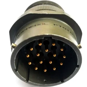 CONECTOR CIRCULAR MILITAR TAMAÑO 20. 16 PINES. Marca: AMPHENOL. Referencia: PT01A-20-16P