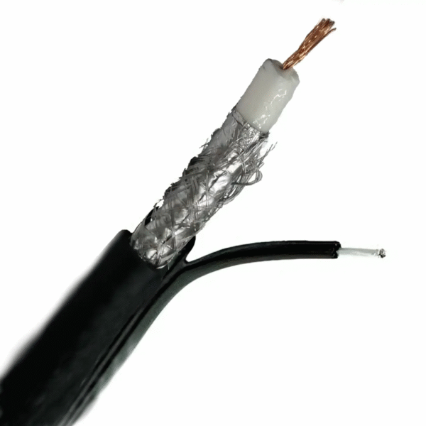 1-2-288 CABLE RG-11 MULTIFILAR CU CON MENSAJERO 75 OHM. Marca: SIMPLEX Referencia: RG11S