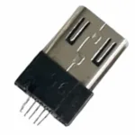 Conector USB Micro Macho para soldar 5 pines 1-4-27B