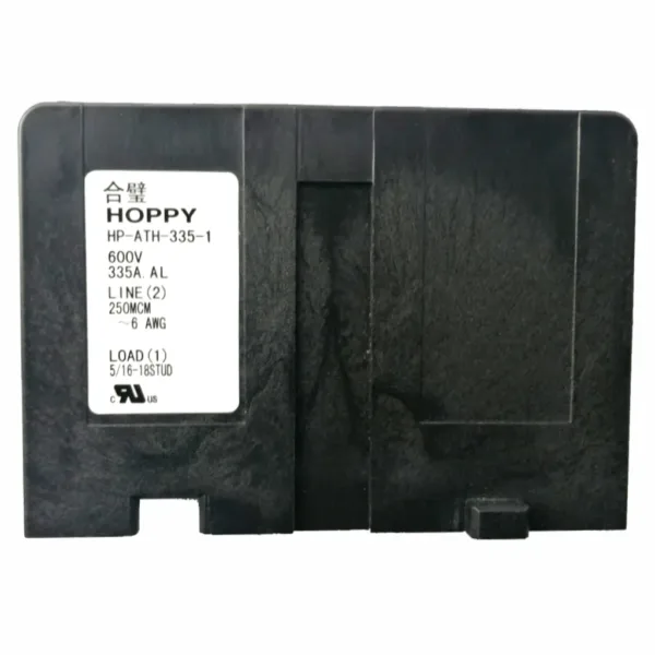 1-5-1 BORNERA 1 POLO 335A/600V 250MCM HOPPY Referencia: HP-ATH-335-1