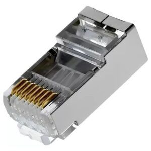 CONECTOR RJ45 BLINDADO CAT 6 GENERICO Referencia: CON-RJ45-CAT6