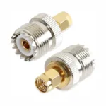 ADAPTADOR PL259 HEMBRA (SO239) A SMA MACHO ADAPTADOR PL259 HEMBRA (SO239) A SMA MACHO. Marca: Vicom. Referencia: ADP-PL259H-SMA-M