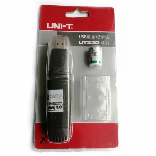 10-4-3C TERMOHIGROMETRO DIGITAL DATALOGGER USB PROGRAMABLE UNI-T Referencia: UT330B