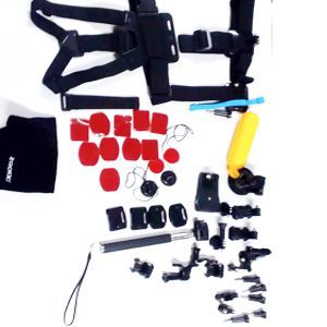 KIT ARNES PECHO SOPORTE CABEZA Y CASCO PARA GOPRO
