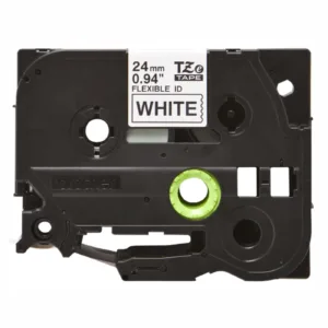 CINTA PARA ROTULADORA BLACK ON WHITE 24MM. Marca: BROTHER. Referencia: TZefx251