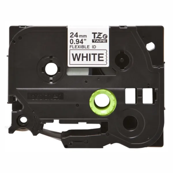 CINTA PARA ROTULADORA BLACK ON WHITE 24MM. Marca: BROTHER. Referencia: TZefx251