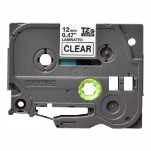 CINTA PARA ROTULADORA BLACK ON CLEAR 12MM. Marca: BROTHER. Referencia: TZe131