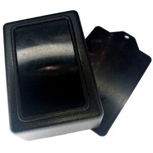 CAJA ENSAMBLE ELECTRONICO PLASTICA NEGRA VICOM Referencia: 0021000200185ESA