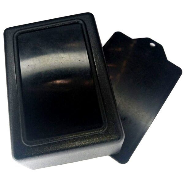 CAJA ENSAMBLE ELECTRONICO PLASTICA NEGRA VICOM Referencia: 0021000200185ESA
