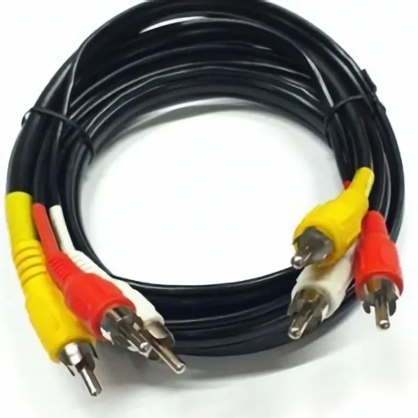 2-3-132B CABLE 3 RCA MACHO A 3RCA MACHO GENERICO Referencia: R14-03