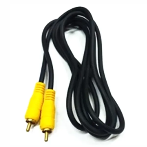 2-3-136 CABLE DE VIDEO 1RCA MACHO A 1 RCA MACHO GENERICO Referencia: C-1RCAMX2