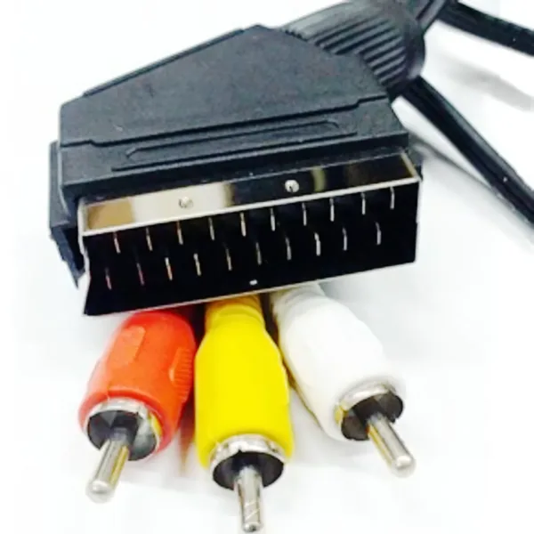 2-3-144B CONVERTIDOR EXTENSION SCART 3RCA GENERICO Referencia: C80902