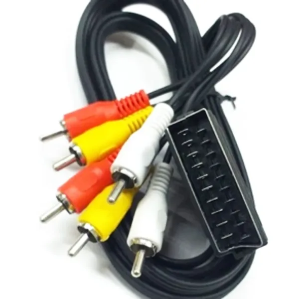 2-3-146 CONVERTIDOR EXTENSION SCART 6RCA GENERICO Referencia: SV-631S