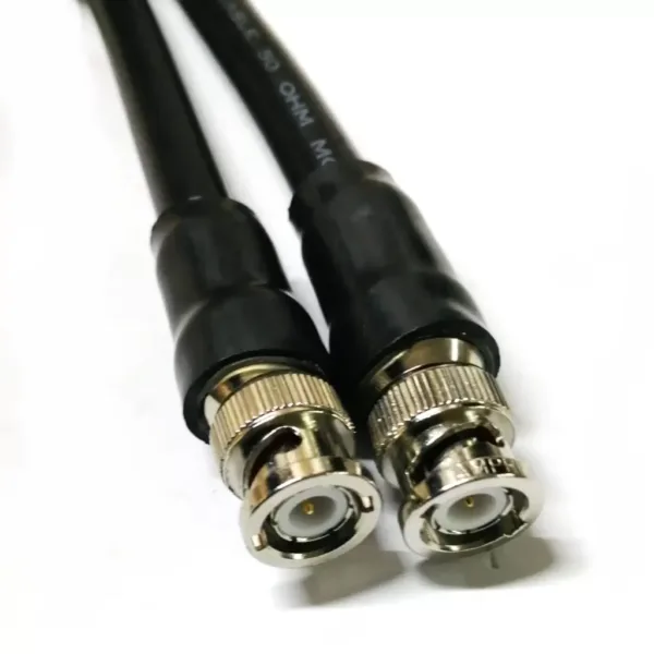 2-5-622A LATIGUILLO RG8 CONECTOR BNC M A BNC M 1 MT VICOM Referencia: LT-BNCM-BNCM-RG8-1MT