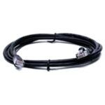 PATCH CORD UTP CAT 5E NEGRO 5MTS CCA VICOM Referencia: PT-5E-5MT-CCA