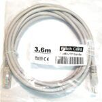 Patch Cord UTP Cat 5e Gris 3.65m Cca 2-5-694C