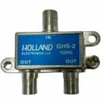 Splitter 2 Salidas 1ghz SPLITTER 2 SALIDAS 1GHZ HOLLAND Referencia: GHS-2