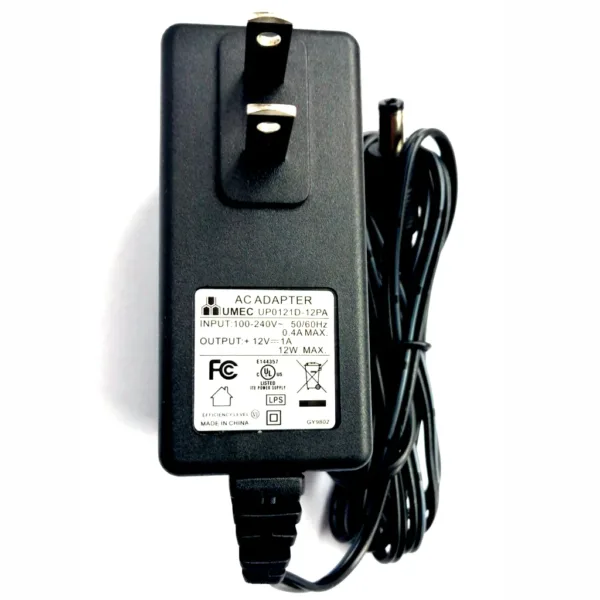 4-4-141 AC-DC ADAPTADOR 12V A 1A GENERICO Referencia: UPO121D-12PA
