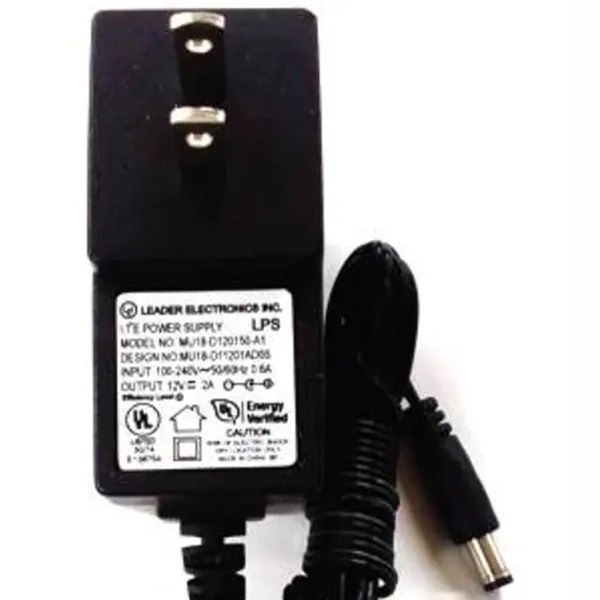 4-4-151 AC-DC ADAPTADOR 12V A 2A LEADER ELECTRONICS Referencia: MU18-D120150-A1