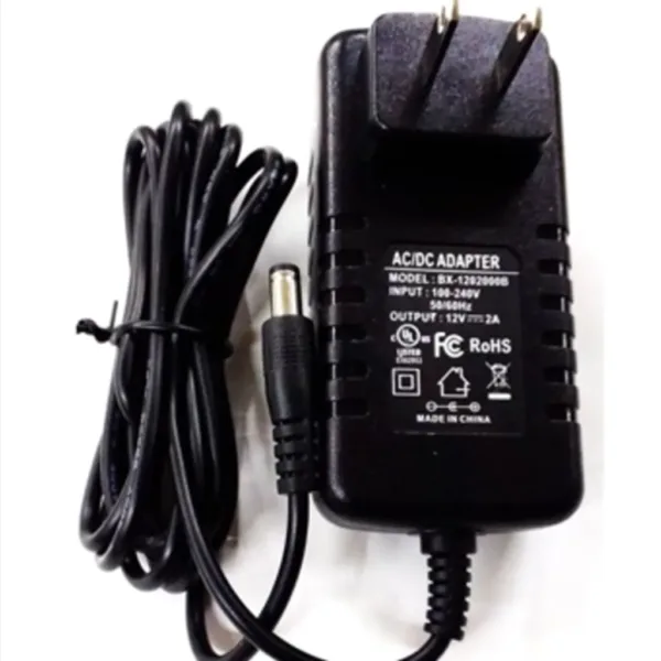 4-4-154 AC-DC ADAPTADOR 12V A 2A GENERICO Referencia: BX-120200B