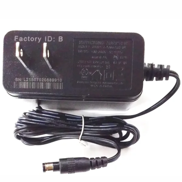 4-4-160 AC-DC ADAPTADOR 12V A 1.5A GENERICO Referencia: S18B72-12A150-OK