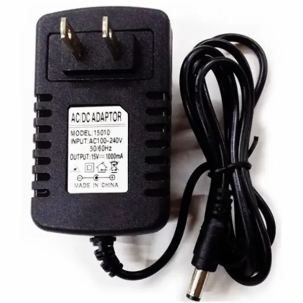 4-4-169 AC-DC ADAPTADOR 15V A 1000MA GENERICO Referencia: 15010