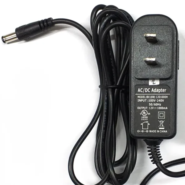 AC-DC ADAPTADOR 12V A 1A GENERICO Referencia: BX18W1201000H AC-DC ADAPTADOR 12V A 1A GENERICO Referencia: BX18W1201000H