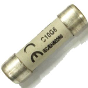 Fusible Industrial Clase Gg/Gl 6a 500vac 10x38mm