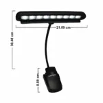 L9-LUMIENS: Lampara para Atriles Luz Led Sin Parpadeo LAMPARA CON CLIP PARA ATRILES LUZ LED SIN PARPADEO LUMIENS Referencia: L9-LUMIENS