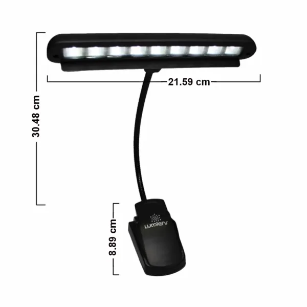 LAMPARA CON CLIP PARA ATRILES LUZ LED SIN PARPADEO LUMIENS Referencia: L9-LUMIENS LAMPARA CON CLIP PARA ATRILES LUZ LED SIN PARPADEO LUMIENS Referencia: L9-LUMIENS