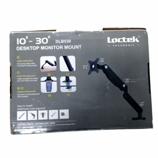 Soporte brazo para monitor. Marca: LOCTEK. Referencia: DLB530 Soporte brazo para monitor. Marca: LOCTEK. Referencia: DLB530