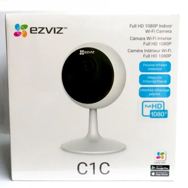 6-4-119B CAMARA 2MP WIFI 12IR BIDIRECCI LENTE 2.8MM 2.4GHZ EZVIZ Referencia: CS-C1C-D0-1D2WFR