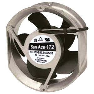VENTILADOR 24VDC 2.3AMP 3 CABLES. Marca: SANYO DENKI. Referencia: 109E5724C501