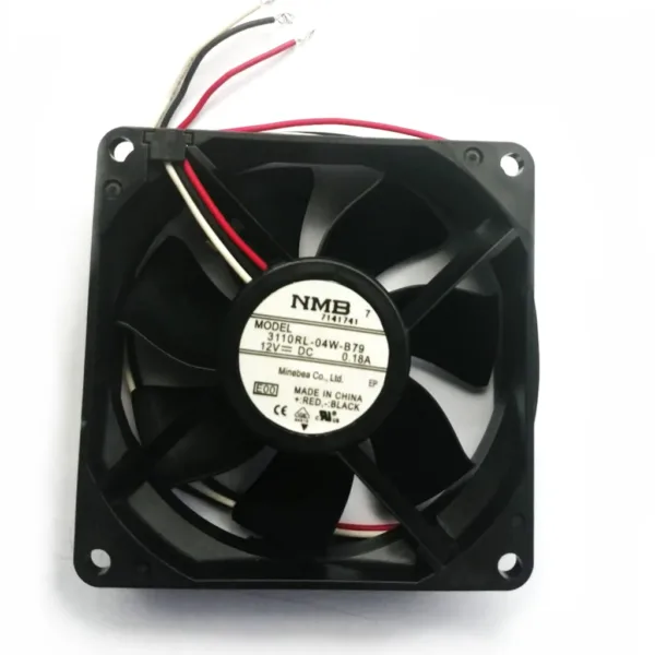 8-1-5 VENTILADOR 12 VDC 0.18A 3 CABLES NMB-MAT Referencia: 3110RL-04W-B79-E00