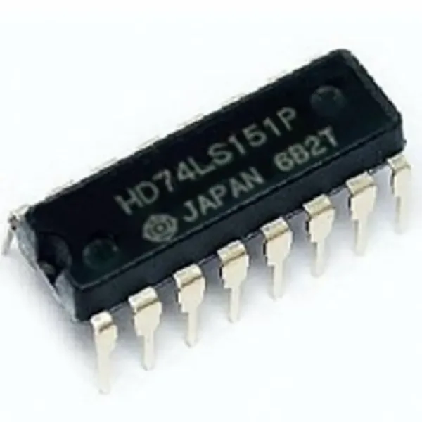 IC 1-OF-8 DATA SELECTOR / MULTIPLEXER WITH STROBE. Marca: HITACHI SEMICUNDUCTOR. Referencia: HD74LS151P IC 1-OF-8 DATA SELECTOR / MULTIPLEXER WITH STROBE HD74LS151P
