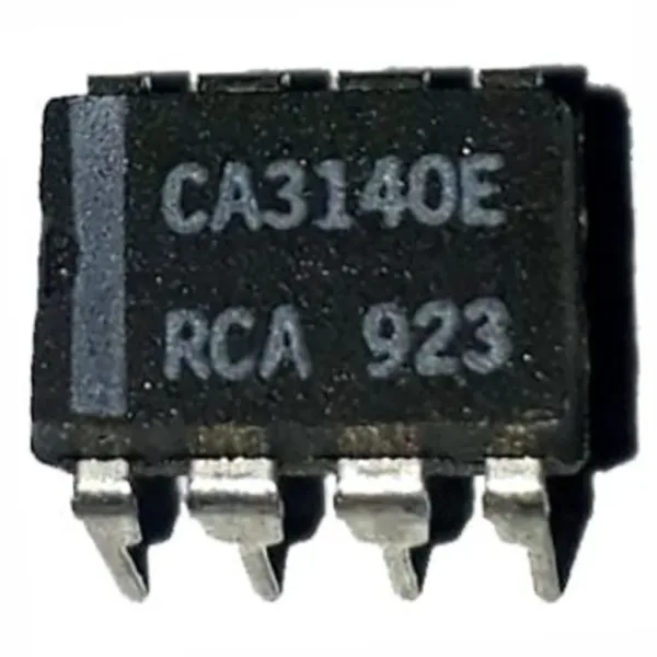 IC 4.5MHZ BIMOS OPERATIONAL AMPLIFIER MOSFET. Marcas: HITACHI – RCA. Referencia: CA3140AE IC 4.5MHZ BIMOS OPERATIONAL AMPLIFIER MOSFET. Marcas: HITACHI – RCA. Referencia: CA3140AE