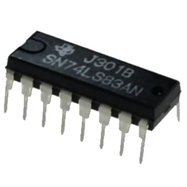 IC 4-BIT BINARY FULL ADDER WITH FAST CARRY. Marca: TEXAS INSTRUMENTS Referencia: SN74LS83AN IC 4-BIT BINARY FULL ADDER WITH FAST CARRY SN74LS83AN