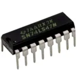 SN74LS47N: IC Bcd To 7 Segment Decoder/Driver IC BCD TO 7 SEGMENT DECODER/DRIVER. Marca: TEXAS INSTRUMENTS. Referencia: SN74LS47N