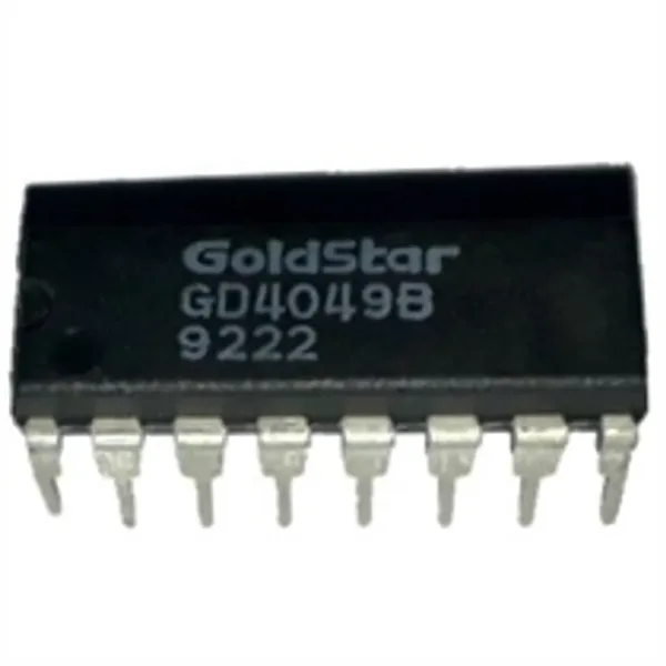 IC BUFFERS Y LINE DRIVERS. Marcas: GOLDSTAR/MOTOROLA. Referencia: GD4049B IC BUFFERS Y LINE DRIVERS. Marcas: GOLDSTAR/MOTOROLA. Referencia: GD4049B