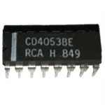 CD4053BE: IC Cmos Triple 2 Ch Analog Multiplexer/Demult IC CMOS TRIPLE 2 CH ANALOG MULTIPLEXER/DEMULT. Marca: RCA. Referencia: CD4053BE