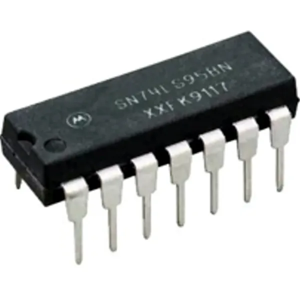 IC COUNTER SHIFT REGISTERS PARALLEL-ACCESS SHIFT. Marca: MOTOROLA. Referencia: SN74LS95BN IC COUNTER SHIFT REGISTERS PARALLEL-ACCESS SHIFT. Marca: MOTOROLA. Referencia: SN74LS95BN