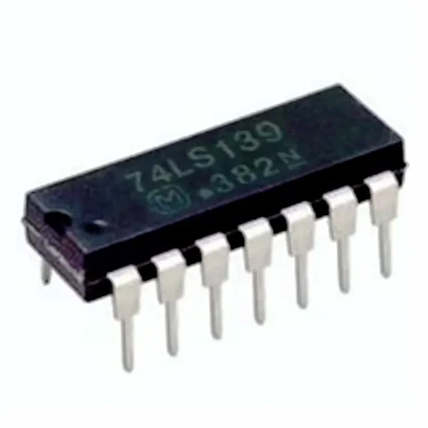 IC DUAL 2 TO 4 LINE DECODER/DEMULTIPLEXER. Marcas: GOLDSTAR/MOTOROLA. Referencia: 74LS139 IC DUAL 2 TO 4 LINE DECODER/DEMULTIPLEXER. Marcas: GOLDSTAR/MOTOROLA. Referencia: 74LS139