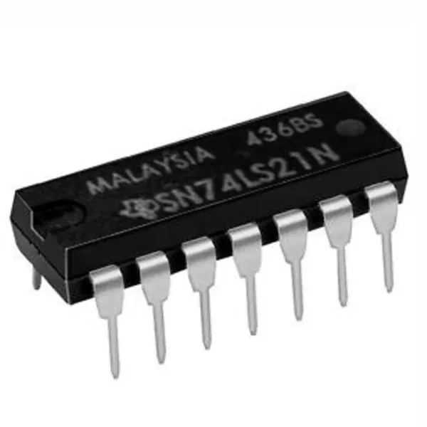 IC DUAL 4 INPUT POSITIVE AND GATES. MARCA: TEXAS INSTRUMENTS. Referencia: SN74LS21N IC DUAL 4 INPUT POSITIVE AND GATES. MARCA: TEXAS INSTRUMENTS. Referencia: SN74LS21N