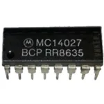 MC14027: IC Dual Jk Flip Flop IC DUAL JK FLIP FLOP. Marca: MOTOROLA. Referencia: MC14027