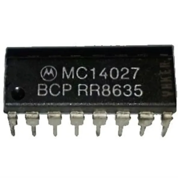 IC DUAL JK FLIP FLOP. Marca: MOTOROLA. Referencia: MC14027 IC DUAL JK FLIP FLOP. Marca: MOTOROLA. Referencia: MC14027